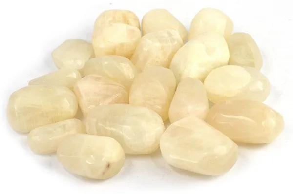 Multiagate_100%_Natural_Crystal_New-87-Milky_Moonstone-Tumble-stone-200gm_Regular_Asymmetrical_Crystal_Stone_(Beige_200_g)