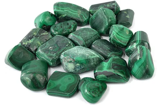 Multiagate_100%_Natural_Crystal_New-82-Malachite-Tumble-stone-200gm_Regular_Asymmetrical_Crystal_Stone_(Green_200_g)