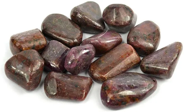 Multiagate_Natural_Ruby_Tumble_Stone._Charged_Polished_Asymmetrical_Crystal_Stone_(Brown_100_g)