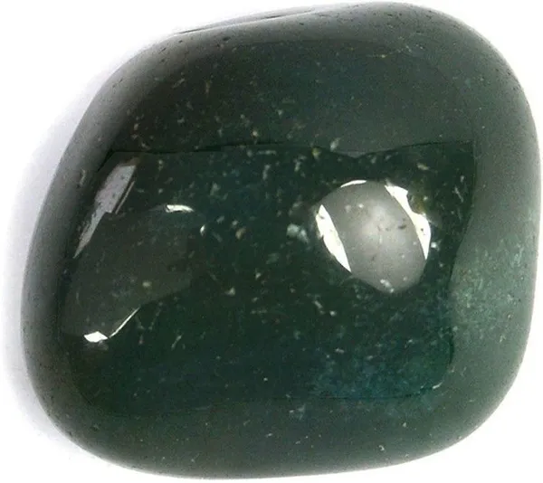 Multiagate_New-_88-Moss_Agate-Single-Tumble-Stone-1pc_(approx_15-30gm)_Regular_Asymmetrical_Crystal,_Quartz_Stone_(Green_1_Pieces)