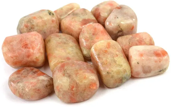 Multiagate_100%_Natural_Crystal_New-133-Sunstone-Tumble-stone-200gm_Regular_Asymmetrical_Crystal_Stone_(Orange_200_g)