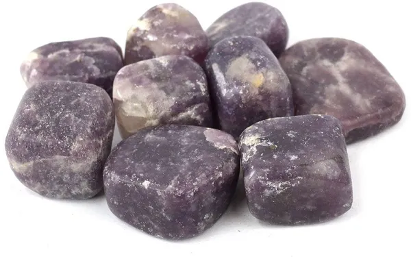 Multiagate_100%_Natural_LepidoliteCrystal_Tumble_Stone_50gm_Polished_Asymmetrical_Crystal_Stone_(Grey_50_g)
