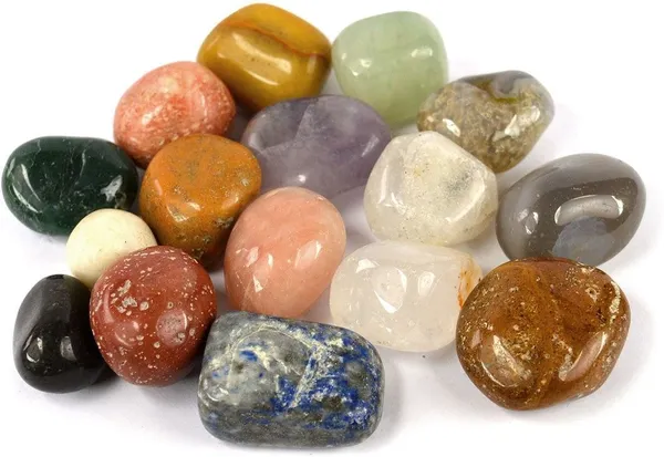 Multiagate_100%_Natural_Crystal_New-84-Mix_Tumble_Stone-Tumble-stone-200gm_Regular_Asymmetrical_Crystal_Stone_(Multicolor_200_g)