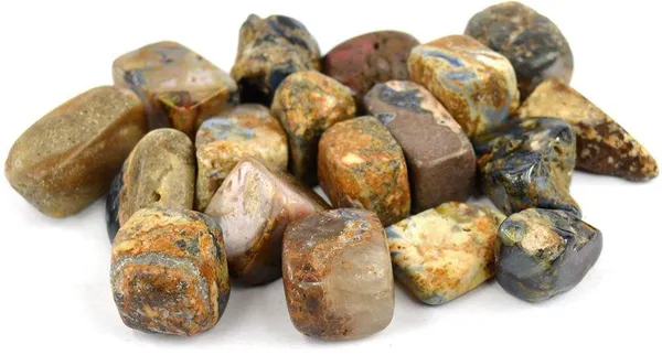 Multiagate_100%_Natural_Crystal_New-103-Pitersite-Tumble-stone-100gm_Regular_Asymmetrical_Crystal_Stone_(Multicolor_100_g)