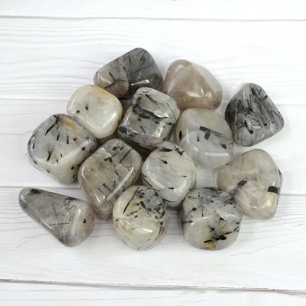 Multiagate_100%_Natural_Crystal_New-15-Black_Rutile_Quartz-Tumble-stone-200gm_1_Regular_Asymmetrical_Crystal_Stone_(Multicolor_200_g)