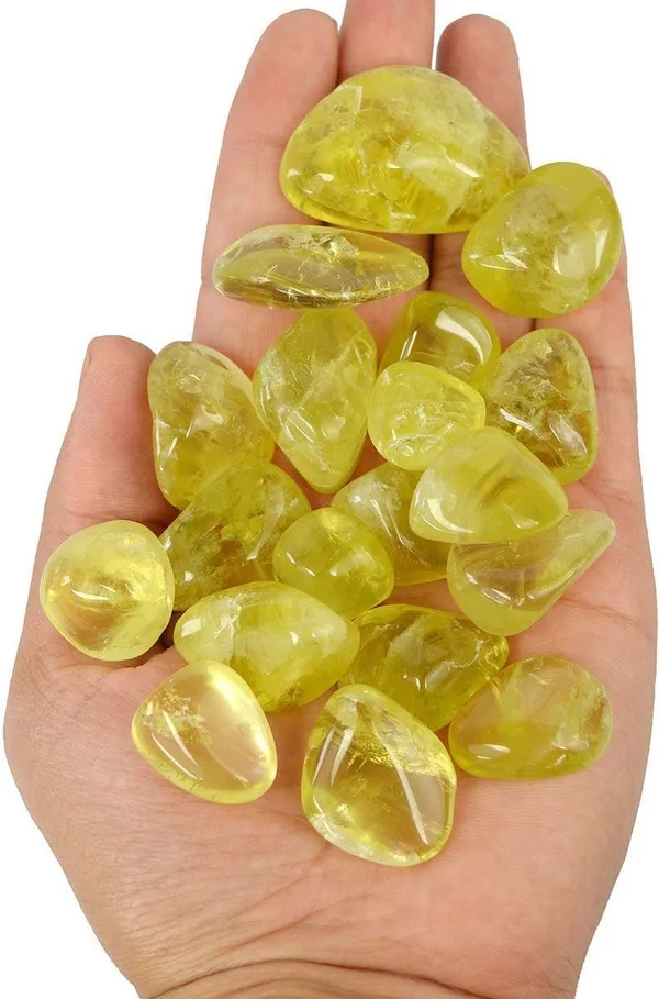 Multiagate_100%_Natural_Crystal_New-77-Lemon_Quartz_HG-Tumble-stone-200gm_1_Regular_Asymmetrical_Crystal_Stone_(Multicolor_200_g)