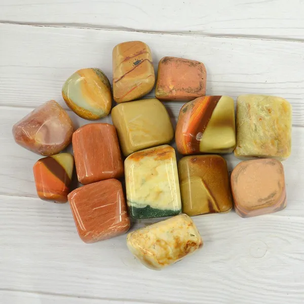 Multiagate_100%_Natural_Crystal_New-148-Fancy_Jasper-Tumble-stone-100gm_Regular_Asymmetrical_Crystal_Stone_(Multicolor_100_g)