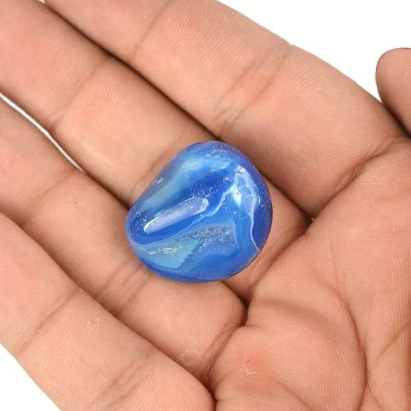 Multiagate_23-Blue_Onyx-Single-Tumble-Stone-1pc_Polished_Asymmetrical_Crystal_Pebbles_(Blue_1_Pieces)