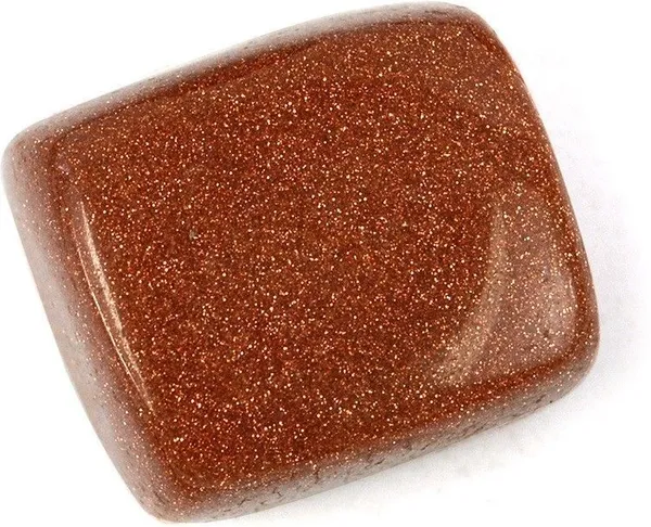 Multiagate_New-_53-Goldstone_Brown-Single-Tumble-Stone-1pc_(approx_15-30gm)_Regular_Asymmetrical_Crystal,_Quartz_Stone_(Brown_1_Pieces)