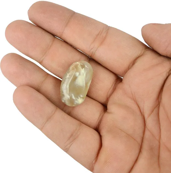 Multiagate_93-Multi_Moonstone_Superior-Single-Tumble-Stone-1pc_Polished_Asymmetrical_Crystal_Pebbles_(Beige_1_Pieces)