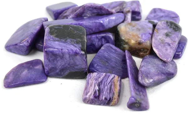 Multiagate_Natural_Charoite_Tumble_Stone._Charged_Polished_Asymmetrical_Crystal_Stone_(Purple_100_g)