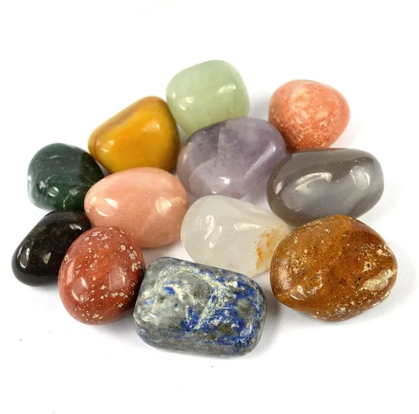Multiagate_100%_Natural_Mix_Tumble_StoneCrystal_Tumble_Stone_50gm_Polished_Asymmetrical_Crystal_Stone_(Multicolor_50_g)