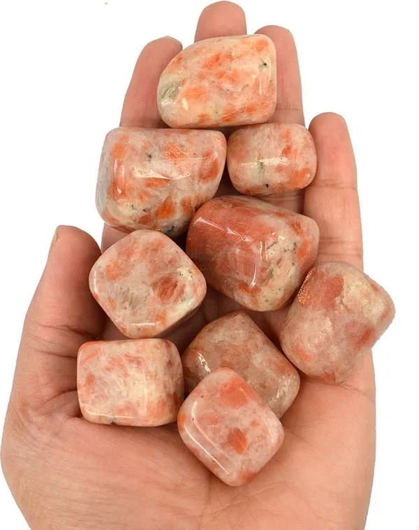 Multiagate_100%_Natural_Crystal_New-134-Sunstone_Superior-Tumble-stone-100gm_Regular_Asymmetrical_Crystal_Stone_(Orange,_Beige_100_g)