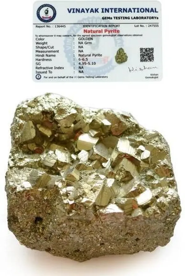 Multiagate_Natural_Pyrite_Rough_Stone_225_gms_Regular_Asymmetrical_Crystal_Stone_(Gold_225_g)