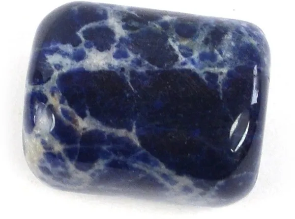 Multiagate_131-Sodalite_Superior-Single-Tumble-Stone-1pc_Polished_Asymmetrical_Crystal_Pebbles_(Blue_1_Pieces)