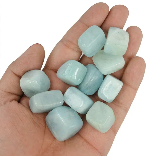 Multiagate_100%_Natural_Crystal_New-12-Aquamarine_Blue-Tumble-stone-200gm_1_Regular_Asymmetrical_Crystal_Stone_(Multicolor_200_g)