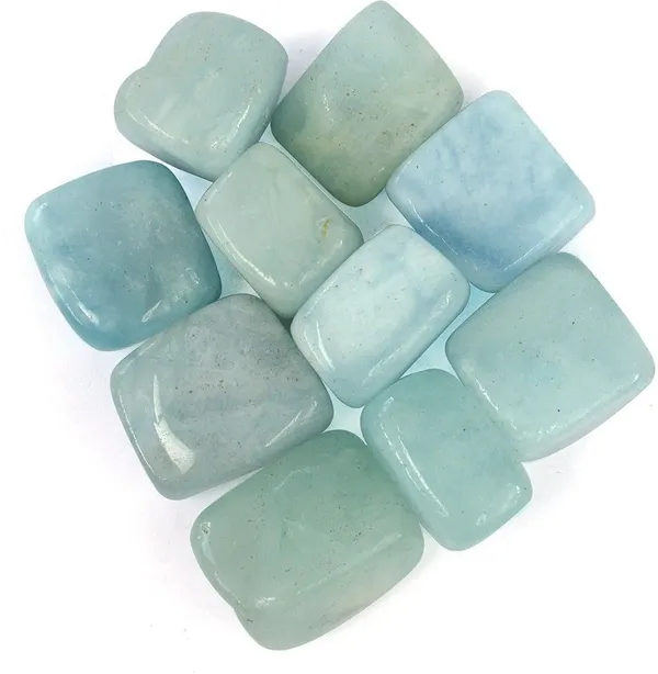 Multiagate_100%_Natural_Crystal_New-12-Aquamarine_Blue-Tumble-stone-100gm_Regular_Asymmetrical_Crystal_Stone_(Blue_100_g)
