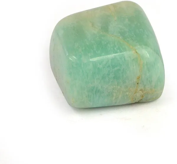 Multiagate_New-_02-Amazonite-Single-Tumble-Stone-1pc_(approx_15-30gm)_Regular_Asymmetrical_Crystal,_Quartz_Stone_(Green_1_Pieces)