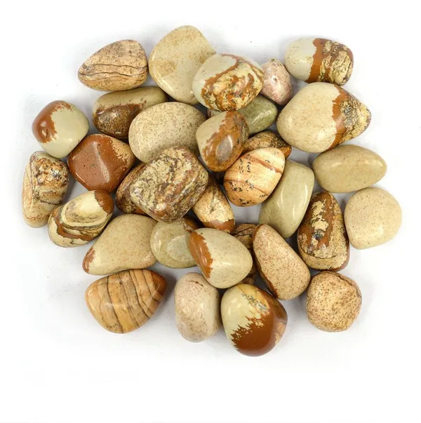Multiagate_100%_Natural_Crystal_New-101-Picture_Jasper-Tumble-stone-200gm_Regular_Asymmetrical_Crystal_Stone_(Multicolor_200_g)