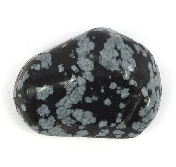Multiagate_129-Snowflake_Obsidian-Single-Tumble-Stone-1pc_Polished_Asymmetrical_Crystal_Pebbles_(Black,_Grey_1_Pieces)