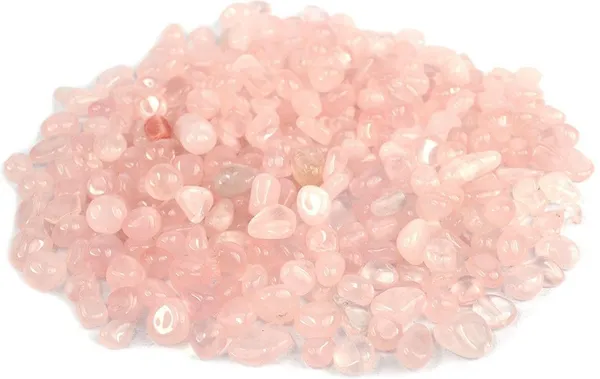 Multiagate_100%_Natural_Crystal_New-116-Rose_Quartz_Small_Tumbles-Tumble-stone-200gm_1_Regular_Asymmetrical_Crystal_Stone_(Multicolor_200_g)