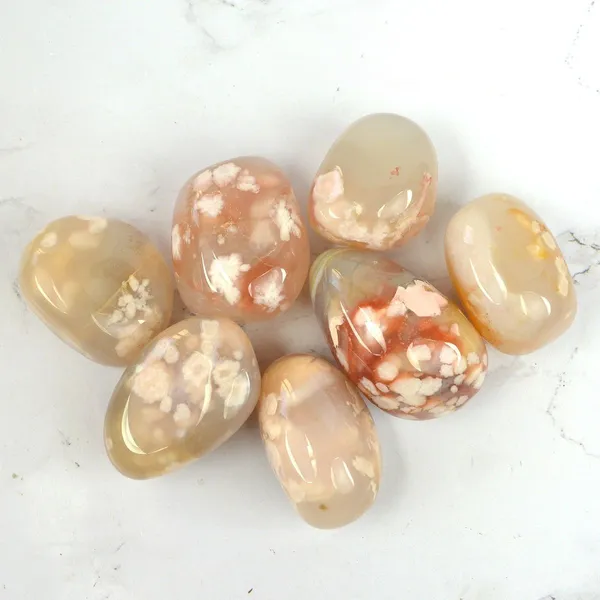 Multiagate_100%_Natural_Crystal_New-29-Carnelian_Flower-Tumble-stone-200gm_Regular_Asymmetrical_Crystal_Stone_(Yellow_200_g)