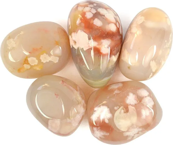 Multiagate_100%_Natural_Crystal_New-29-Carnelian_Flower-Tumble-stone-200gm_Regular_Asymmetrical_Crystal_Stone_(Yellow_200_g)