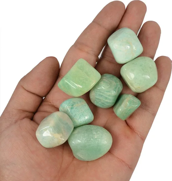 Multiagate_C-01-Amazonite_Tumble_Stone-50_GM_Polished_Asymmetrical_Crystal_Stone_(Multicolor_50_g)