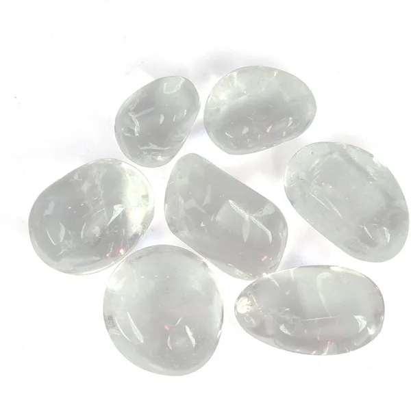 Multiagate_100%_Natural_Clear_Quartz_Brazilian_SuperiorCrystal_Tumble_Stone_50gm_Polished_Asymmetrical_Crystal_Stone_(Multicolor_50_g)