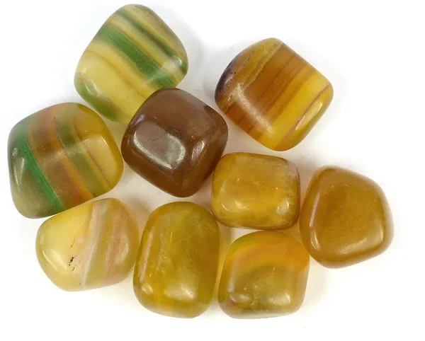 Multiagate_100%_Natural_Crystal_New-47-Flourite_Yellow-Tumble-stone-200gm_1_Regular_Asymmetrical_Crystal_Stone_(Multicolor_200_g)