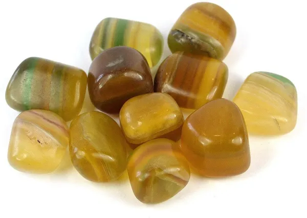 Multiagate_100%_Natural_Crystal_New-47-Flourite_Yellow-Tumble-stone-200gm_1_Regular_Asymmetrical_Crystal_Stone_(Multicolor_200_g)