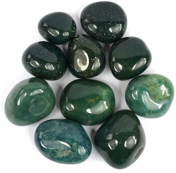 Multiagate_Natural_Moss_Agate_Tumble_Stone._Charged_Polished_Asymmetrical_Crystal_Stone_(Black_100_g)