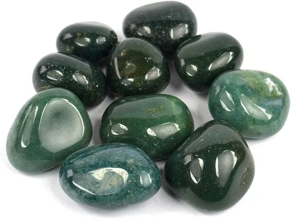Multiagate_Natural_Moss_Agate_Tumble_Stone._Charged_Polished_Asymmetrical_Crystal_Stone_(Black_100_g)