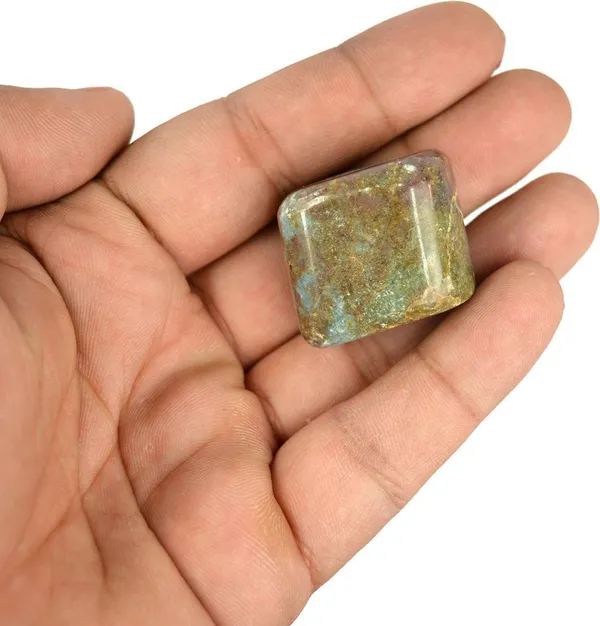 Multiagate_New-_122-Ruby_Kyanite-Single-Tumble-Stone-1pc_(approx_15-30gm)_Regular_Asymmetrical_Crystal,_Quartz_Stone_(Green,_Purple_1_Pieces)