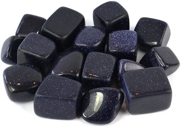 Multiagate_100%_Natural_Crystal_New-52-Goldstone_Blue-Tumble-stone-100gm_Regular_Asymmetrical_Crystal_Stone_(Multicolor_100_g)