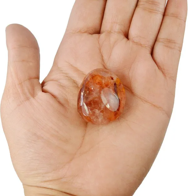 Multiagate_New-_63-Hematoid-Single-Tumble-Stone-1pc_(approx_15-30gm)_Regular_Asymmetrical_Crystal,_Quartz_Stone_(Multicolor_1_Pieces)