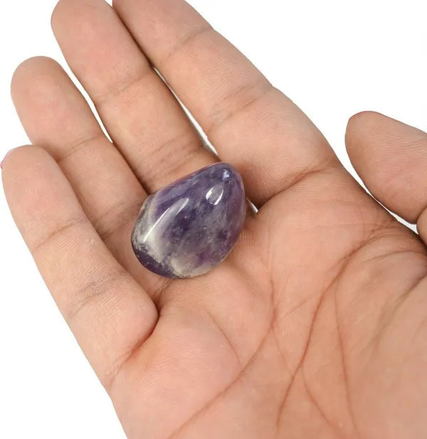 Multiagate_05-Amethyst_Brazilian-Single-Tumble-Stone-1pc_Polished,_Regular_Asymmetrical,_Round_Crystal_Pebbles_(Purple_1_Pieces)