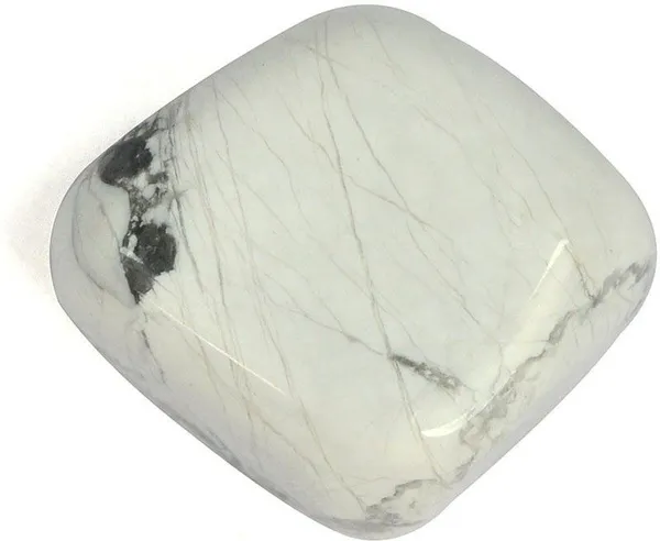 Multiagate_65-Howlite-Single-Tumble-Stone-1pc_Polished_Asymmetrical_Crystal_Pebbles_(White_1_Pieces)