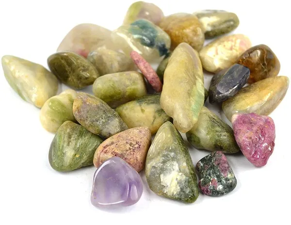Multiagate_100%_Natural_Crystal_New-94-Multi_Tourmaline-Tumble-stone-200gm_Regular_Asymmetrical_Crystal_Stone_(Multicolor_200_g)