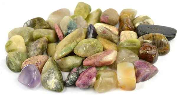 Multiagate_100%_Natural_Crystal_New-94-Multi_Tourmaline-Tumble-stone-200gm_Regular_Asymmetrical_Crystal_Stone_(Multicolor_200_g)