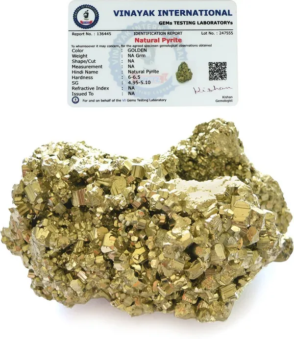 Multiagate_Natural_Pyrite_Rough_Stone_350_gms_Regular_Asymmetrical_Crystal_Stone_(Gold_350_g)