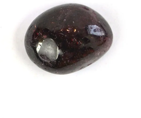 Multiagate_49-Garnet_Superior-Single-Tumble-Stone-1pc_Polished_Asymmetrical_Crystal_Pebbles_(Black_1_Pieces)