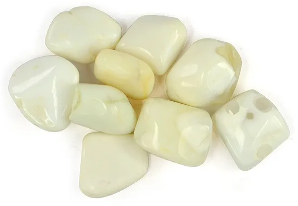 Multiagate_100%_Natural_ScoleciteCrystal_Tumble_Stone_50gm_Polished_Asymmetrical_Crystal_Stone_(White_50_g)