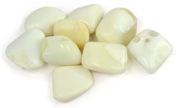 Multiagate_100%_Natural_ScoleciteCrystal_Tumble_Stone_50gm_Polished_Asymmetrical_Crystal_Stone_(White_50_g)