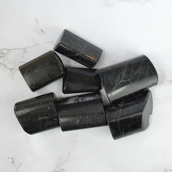 Multiagate_100%_Natural_Crystal_New-17-Black_Tourmaline_Hand_Polished-Tumble-stone-200gm_Regular_Asymmetrical_Crystal_Stone_(Black_200_g)