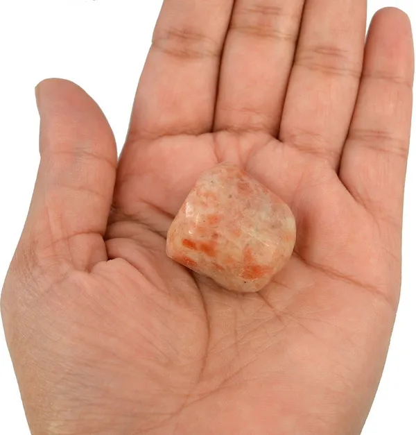 Multiagate_100%_Natural_Crystal_New-133-Sunstone-Tumble-stone-100gm_Regular_Asymmetrical_Crystal_Stone_(Multicolor_100_g)