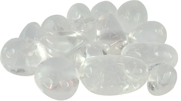 Multiagate_100%_Natural_Crystal_New-39-Clear_Quartz_Brazilian_Superior-Tumble-stone-200gm_Regular_Asymmetrical_Crystal_Stone_(White_200_g)