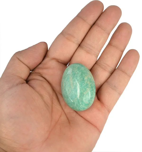 Multiagate_100%_Natural_Crystal_New-03-Amazonite_Superior-Tumble-stone-200gm_1_Regular_Asymmetrical_Crystal_Stone_(Multicolor_200_g)
