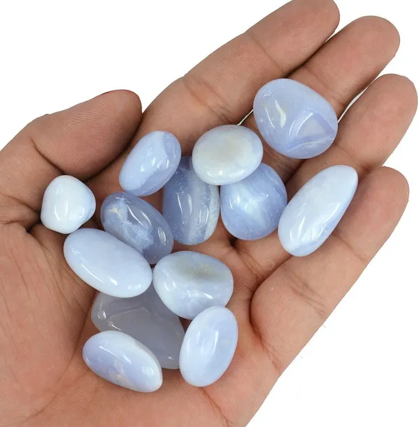 Multiagate_100%_Natural_Crystal_New-22-Blue_Lace_Agate-Tumble-stone-100gm_Regular_Asymmetrical_Crystal_Stone_(Multicolor_100_g)