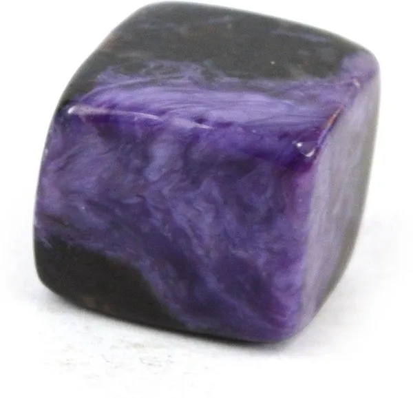 Multiagate_32-Charoite-Single-Tumble-Stone-1pc_Regular_Asymmetrical_Crystal_Stone_(Black,_Blue_1_Pieces)